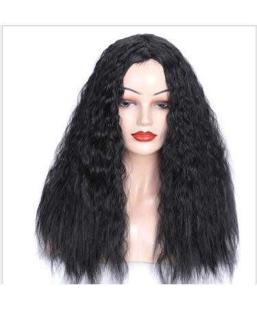 BGHJUE Halloween African Explosion Lace Front Wig - Trendy Long Soft Natural Wave Synthetic Hair for Women - Buy Online on SooperMarket.com