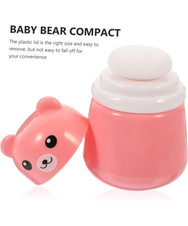 Healvian 2pcs Pink Body Powder Puff & Container Set - Travel-Friendly Body Powder Accessory Kit - Buy Online on SooperMarket.com