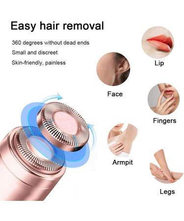 Gen 1 Facial Hair Remover Replacement Heads - Compatible with Finishing Touch Flawless Tool - 2 Count, 18K Gold-Plated Rose Gold - Buy Online on SooperMarket.com