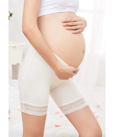 FEOYA Maternity High Waist Cotton Safety Shorts XL 2pcs - 110-132 lb - Buy Online on SooperMarket.com