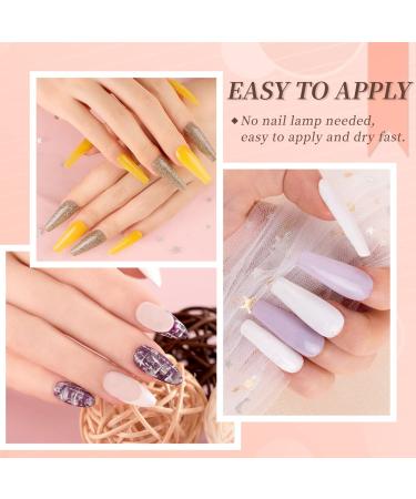 Dip Powder Gel Set - Activator, Base, Top Gel & Brush Saver - 0.5oz/Bot - Dipping Powder Acrylic Nail Manicure Pedicure - Buy Online on SooperMarket.com