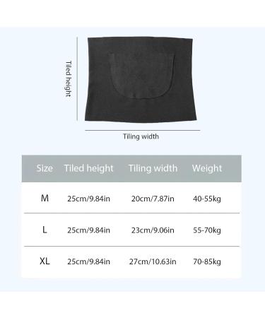 EWOKE Bungee Gurtner Warmer - High Elasticity Double Bag Body Warmer | Ideal Christmas & Birthday Gift for Mother & Wife - Black - Buy Online on SooperMarket.com