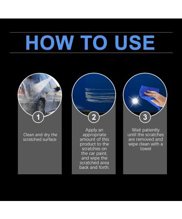 Preferablen Car Scratch Repair Preferable Scratch Remover Ultimate Paint Restorer Whimsyard Car Scratch Remover Scratch Repair Wax for Car Preferable Scratch Removal (3Pcs) - Buy Online on SooperMarket.com