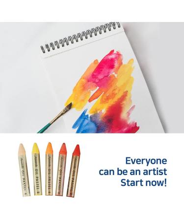 HA SHI Water Soluble Oil Pastels 24 Color - Premium Art Supplies for Kids & Adults - Buy Online on SooperMarket.com
