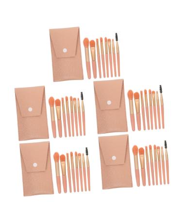 Balacoo 5 Sets Travel Makeup Supple Makeup Brush Cosmetics Women Favor Make up Brush Women Makeup Supplies Cosmetology Kit Brush for Makeup Major Makeup Utensils Fiber Wool Miss