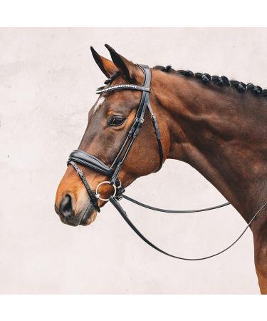 Schockem hle Malibu Anatomic Snaffle Bridle Black for Thoroughbreds - Premium Quality Equestrian Gear Worldwide Shipping - Buy Online on SooperMarket.com