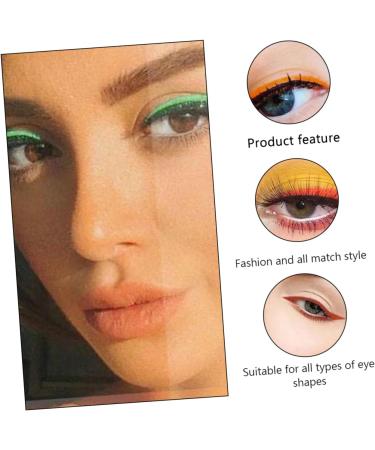 BELLIFFY 6pcs Eyeliner Eyelash Tape Double Eyelid Stickers Adhesive Eye Line Strip Double Eyelid Tape Plastic - Buy Online on SooperMarket.com
