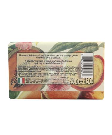 Nesti Dante Il Frutteto Sweetening Soap - Peach & Melon 8.8oz | Premium International Shipping - Buy Online on SooperMarket.com