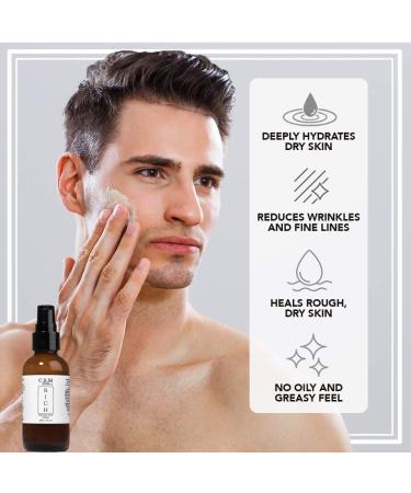 CSM RICH Organic Moisturizing Face & Eye Cream | Vitamin C B5 Ceramides | Anti-Aging Natural Skin Care | Day & Night Lotion - Made in USA - Buy Online on SooperMarket.com