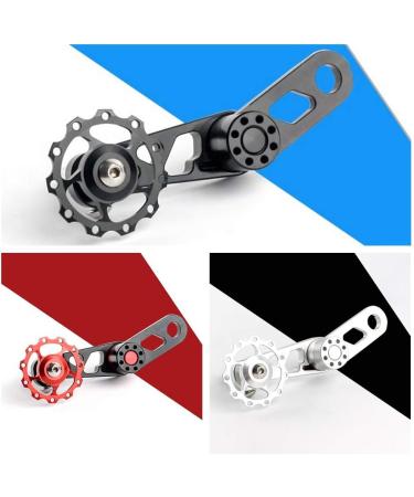 Coherny Single Speed Bike Chain Tensioner - Lightweight Aluminum Alloy Replacement | Black - Buy Online on SooperMarket.com