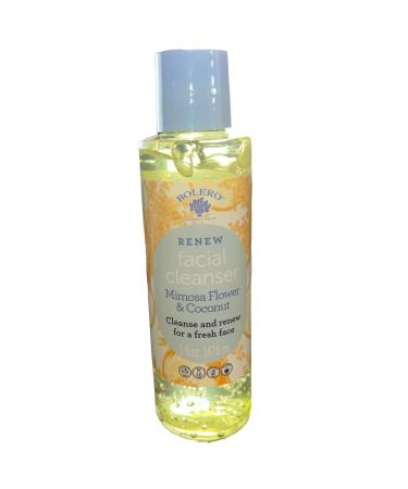 Bolero Renew Facial Cleanser | Mimosa Flower & Coconut | Cleanse and Renew | 5fl oz (147.8ml)