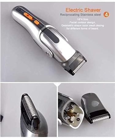 GeRRiT 5 in 1 Men's Grooming Kit Professional Beard Trimmer Rechargeable Hair Clippers & Waterproof Mustache/Nose Trimmer for Men | Ideal Gift for Fathers & Boyfriends - Buy Online on SooperMarket.com