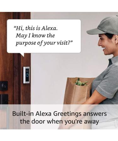 Ring Video Doorbell Pro 2  Best-in-class with cutting-edge features (existing doorbell wiring required)  2021 release Doorbell only - Buy Online on SooperMarket.com