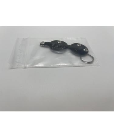 Copter Farm Dog Brand Bag with Engraving | Art Leather & Real Leather | Custom Double-Sided Black Round Tag for Dogs - Buy Online on SooperMarket.com