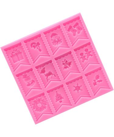 Cabilock 3pcs Silicone Molds DIY Baking Molds Xmas Fondant Christmas Mold Silicone Bunting Fondant Mold Fudge - Buy Online on SooperMarket.com
