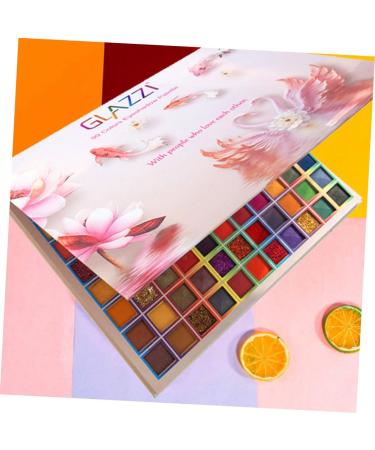 Angoily 1 Box Eyeshadow Palette Highlighters Makeup Pallette Eyeshadow Pallet Glitter Powder Cosmetics - Buy Online on SooperMarket.com