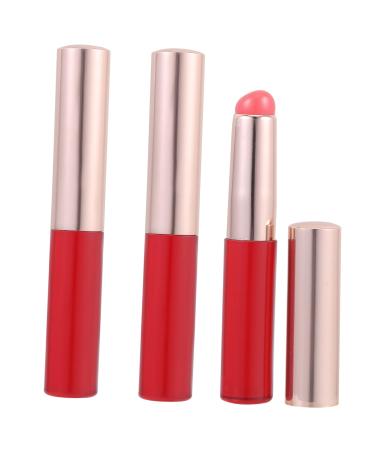 NOLITOY 3pcs Silicone Lip Brush Lipstick Brush Women Makeup Tool Lip Brush for Lipstick Lip Wands Plastic Lip Makeup Brush Portable Lip Brush Lip Gloss Brush Lip Gloss Applicator
