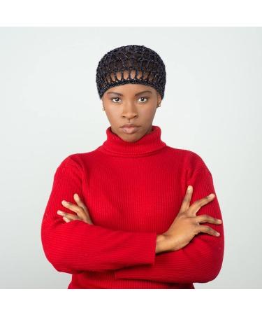 Lurrose 10pcs Crochet Hair Nets - Mesh Knit Snood Hat for Night Sleeping & Hair Care - Buy Online on SooperMarket.com