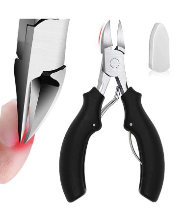 Toe Nail Clippers for Thick Nails & Ingrown Toenail Precision Toenail Clippers Nail Cutter Nail Scissors for Toenails Stainless Steel Toenail Scissors Ingrown Toenail Tool for Elderly Women Men