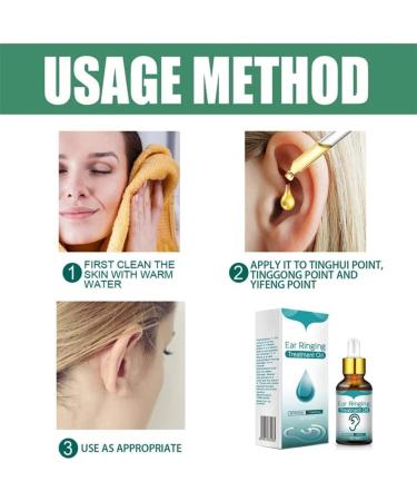 Endxedio Japanese Ear Ringing Treatment Oil 10ml - Organic Ear Wax Removal Drops (3pcs) - Buy Online on SooperMarket.com