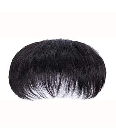 Buy BGHJUE Men's Short Hair Wig - Heat Resistant Synthetic Wig for Daily Use - 5x5 Inch Black - Buy Online on SooperMarket.com