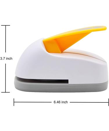 Craft Lever Punch 3 Hexagon DIY Handmade Paper Punch - White Color - Buy Online on SooperMarket.com