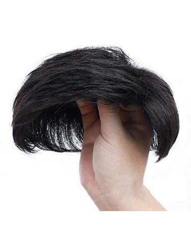 Blue Wig Toupee for Men | Human Hair V-Looped Hairpieces - Ultra Thin Skin 16x18cm & 18x20cm - Buy Online on SooperMarket.com