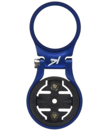 K-Edge Stem Mount for Garmin Computer - Adjustable or Fixed Blue