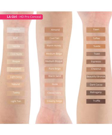 L.A. Girl HD Pro Conceal Flirt-Tawny 0.28 Oz - Professional Coverage & Long-Lasting Formula - Buy Online on SooperMarket.com