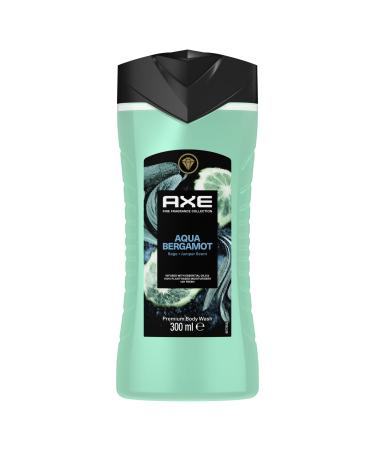 AXE FINE fragrance collection shower gel Aqua Bergamot Premium Body Wash For 12h long -lasting freshness gives a spectacular fragrance in the shower 300 ml aqua bergamot 300 ml (1 Pack)