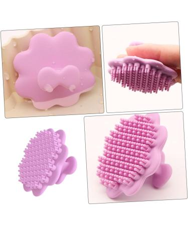 FRCOLOR Cleaning Brush Make-Up Remover Face Washer Manual Face Brush Face Sponge Tool Silicone Scrubber Skin Care Brush Face Sink Massager 5.20X5.20X3.00CM - Buy Online on SooperMarket.com