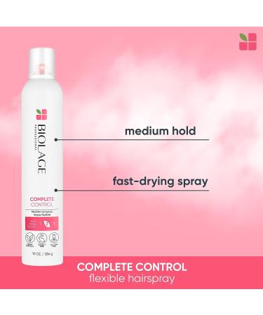 Biolage Styling Complete Control Hairspray 10 Oz - Volume, Texture & Hold | Paraben-Free & Vegan | All Hair Types - Buy Online on SooperMarket.com