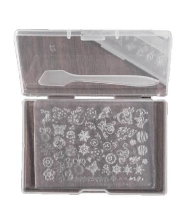 3D Nail Mold With Variety Of Patterns Template Carving Sticker Stencil Tools Creative Stunning Nail Decorations 12
