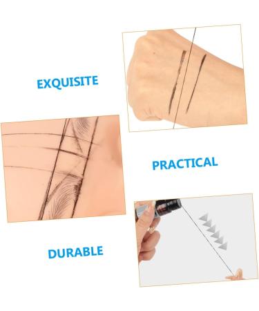 Gogogmee Eyebrow Ink Black Line Eyebrow Measure Tool Professional Eyebrow Line Portable Eyebrow Pencil - Buy Online on SooperMarket.com
