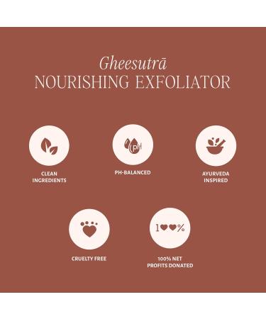 Shankara Gheesutra Face Exfoliator - Nourishing Ayurvedic Scrub with A2 Ghee & Almonds for Glowing Skin - Buy Online on SooperMarket.com