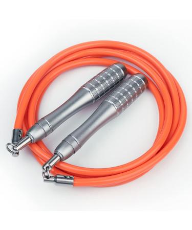 Hererope Weighted Jump Ropes for Women & Men, 1LB, 1/4LB Adjustable Heavy Jump Ropes, Durable Jump Rope Weighted, Best for Fitness, High-Intensity Strength Workouts, crossfit, Boxing M - 8'6" (heights 5'4.5" - 5'9") 1LB-Orange