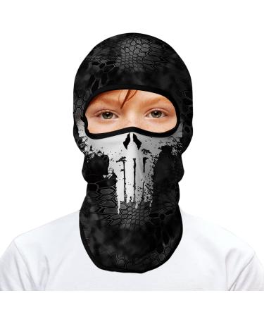 ShopINess 3D Printed Balaclava for Kids - Alien