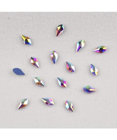 180pcs Mixed Crystals Ab Nail Decoration Glass Rhinestones for Acrylic Nail Art Design - Buy Online on SooperMarket.com