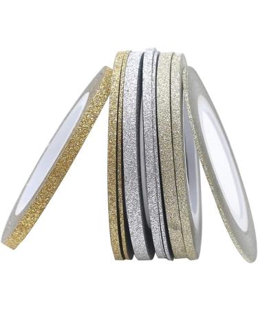 3 Rolls(One roll per size) Monochrome Scrub Nail Art Striping Tape Lines Width 1/2/3mm-Striping Tape for Nail Art-Nail Striping Tape Foil-Nail Striping Tape Thick-Nail Striping Tape with Dispenser-Self-Adhesive DIY Nail Art Tape 14 - Buy Online on SooperMarket.com