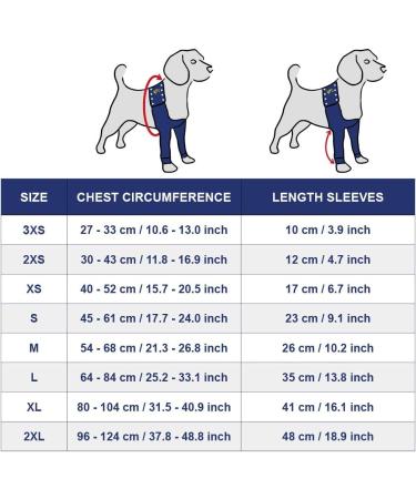 MPS Medical Pet Shirt - TAZ2 Double Front Leg Sleeve for Dog X-Small - Buy Online on SooperMarket.com