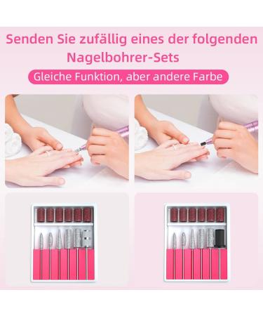 Electric Nail Miller - Professional Nail Milling Cutter Kit 30000 RPM for Acrylic & Gel Nails | Ideal for Home & Salon Use | Perfect Valentine's Day Gift - Buy Online on SooperMarket.com
