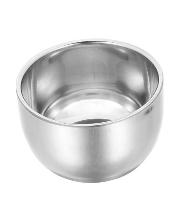 Angoily foam foam for shaving foam Double -like shaving cup bearing cup set cup of razor cream Korean continuous wave shaving shell man stainless steel double -walled stainless steel tools
