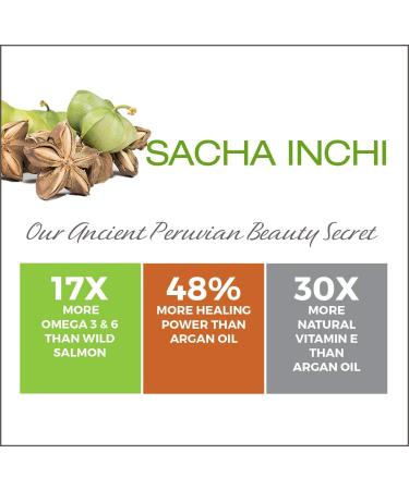 Sashapure Smoothing & Shine Hair Treatment with Sacha Inchi Oil - Frizz Control & Heat Protection - 1.7 fl. oz (Pack of 6) - Buy Online on SooperMarket.com