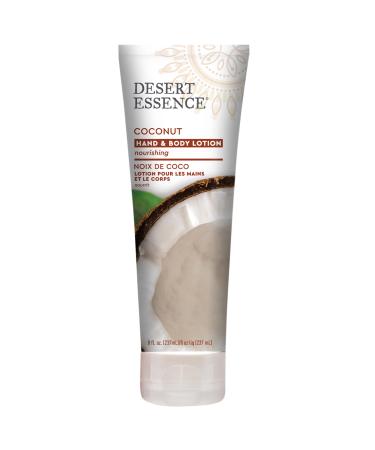 Desert Essence Organic Coconut Hand and Body Lotion 8 fl. oz.