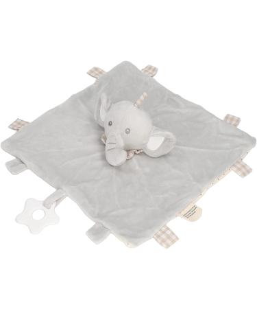 Baby Elephant Teething Dolls | Soft Infant Security Blanket and Teether Set - Buy Online on SooperMarket.com