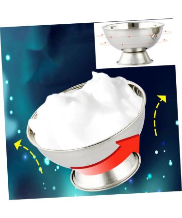 Beavorty Shaving Soap Set - 3 Stk Men's Shaving Foam Stainless Steel Bowl & Accessories - Perfect Men's Grooming Kit - Buy Online on SooperMarket.com