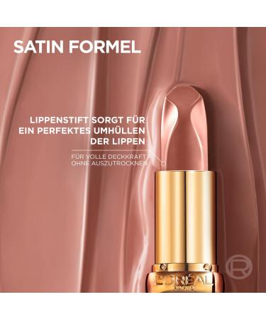L'Or al Paris Lipstick 601 Worth It | Silky Finish 12-Hour Moisture & 75% Nourishing Ingredients | Color Rich Satin Nude - Shop Now! - Buy Online on SooperMarket.com