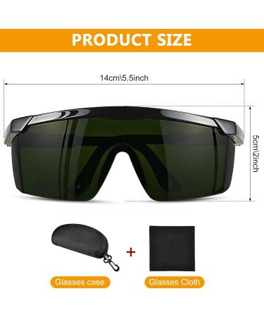 Sunoya Laser Protection Glasses | IPL & UV Safety Glasses | Eye Protection for Hair Removal | Includes Protective Box & Towels - Buy Online on SooperMarket.com