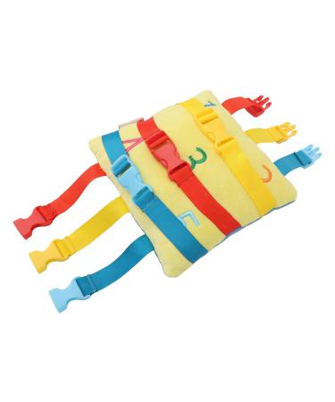 Dementia Activities Pillow Elderly Dementia Pillow Sensory Buckle Cushions Sensory Buckle Pillow Fine Motor Development Anxiety Relief Calming Comforting Activities for Adults
