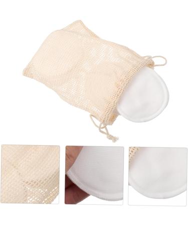 FOMIYES 1 Set Cleansing Pad Reusable Rounds for Face Skincare Cleaning Cotton Eye Makeup Remover Pad Cosmetic Sponge Makeup Sponge Makeup Remover Puff White Chest Pad Make up - Buy Online on SooperMarket.com